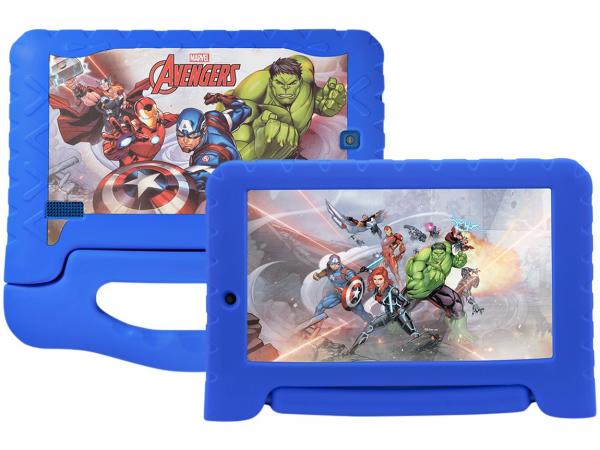 Tablet Multilaser Disney Avengers Plus 8GB 7” - Wi-Fi Proc. Quad Core Android 7.0 Câmera Integrada