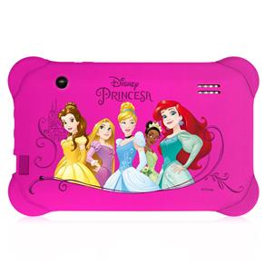 Tablet Multilaser Disney Princesas NB239 8GB Tela 7 Android Câmera 2.0