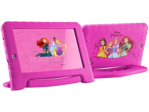 Tudo sobre 'Tablet Multilaser Disney Princesas Plus 8GB 7 ” - Wi-Fi Proc. Quad Core Android 7.0 Câmera Integrada'