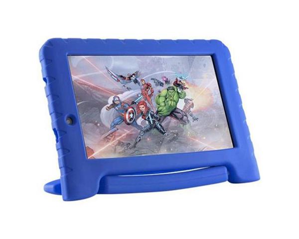 Tablet Multilaser Disney Vingadores Plus 8GB Android 7 Dual Azul