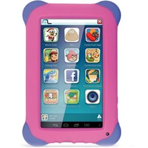 Tablet Multilaser Kid Pad 8Gb , Quad Core Rosa NB195