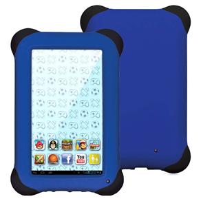 Tablet Multilaser Kid Pad Azul com Tela Capacitiva 7", Memória 8GB, Câmera 1.3MP, Wi-Fi, Android 4.2 e Processador Dual Core