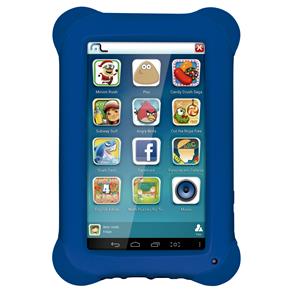 Tablet Multilaser Kid Pad NB195 com Tela 7", 8GB, Câmera 2MP, Wi-Fi, Android 4.4 e Suporte à Modem 3G - Azul