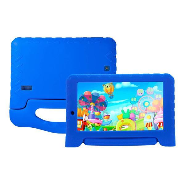 Tablet Multilaser Kid Pad Plus 1Gb Android 7 Wifi Memória 8Gb Quad Core - Azul - NB278