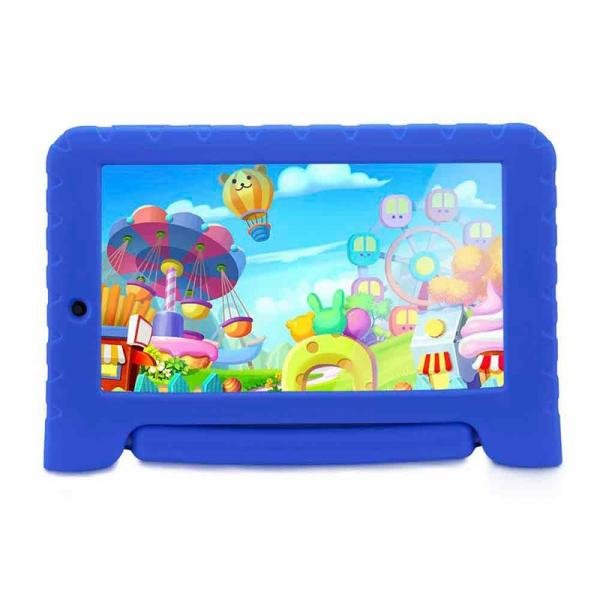 Tablet Multilaser Kid Pad Plus Azul 1Gb Android 7 Wifi Memória 8Gb Quad Core Multilaser - NB278