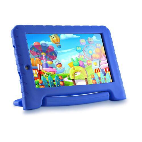Tablet Multilaser Kid Pad Plus Tela 7” Quad Core Wi-Fi Dual Câmera Memória 8GB NB279 - Ros