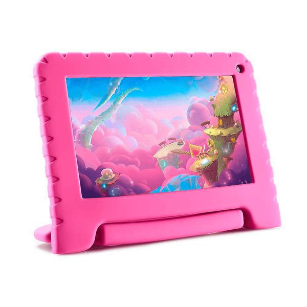 Tablet Multilaser Kid Pad Rosa 16gb 1gb Quad Core Nb303