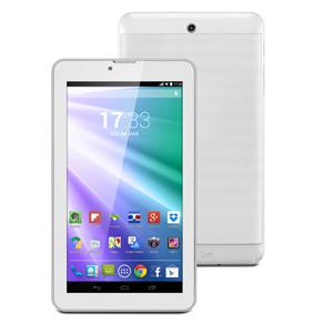 Tablet Multilaser M-PRO 3G com Dual Chip, Tela 7”, 8GB, Câmera, Wi-Fi, Android 4.2 e Processador Dual Core – Branco