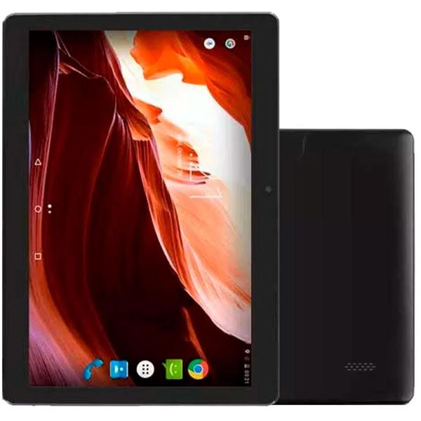 Tablet Multilaser M10A, 10", 3G, Android, 5MP, 16GB - Preto