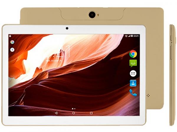 Tablet Multilaser M10A 16GB 10” 3G Wi-Fi - Android 7 Nougat Proc. Quad Core Câm 5MP + Frontal