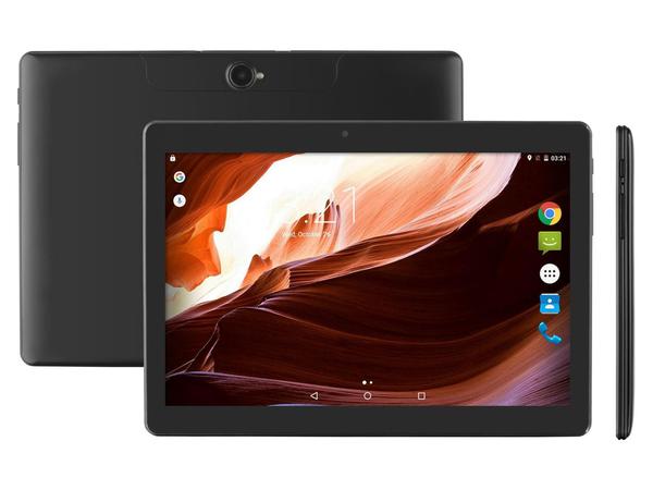 Tablet Multilaser M10A 16GB 10” 3G Wi-Fi - Android 7 Nougat Proc. Quad Core Câm 5MP + Frontal