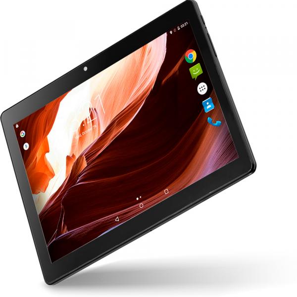 Tablet Multilaser M10A 3G Preto Quad Core Android 6 Dual Câm 2/5MP 10'' 16Gb Bluetooth Preto NB253