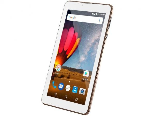 Tablet Multilaser M7 3G Plus 8GB 7 Wi-Fi - Android 7.0 Proc. Quad Core Câmera Integrada