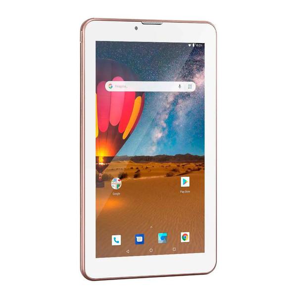 Tablet Multilaser M7 3G Plus Dual Chip Quad Core 1Gb 16Gb Tela 7 Pol Rosa Nb305