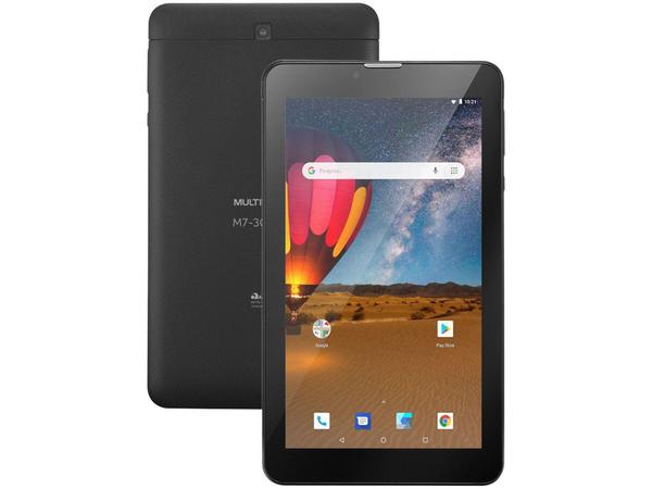 Tablet Multilaser M7 3G Plus NB304 16GB 7” - 3G Wi-Fi Android 8.0 Quad Core Câmera Integrada