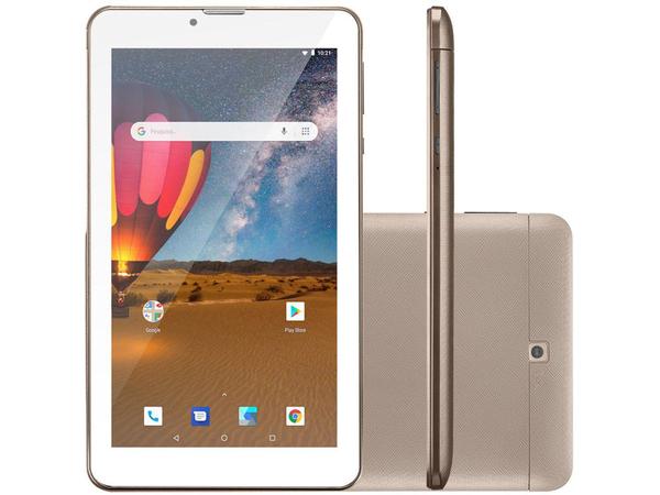 Tablet Multilaser M7 3G Plus NB306 16GB 7” - 3G Wi-Fi Android 8.0 Quad Core Câmera Integrada