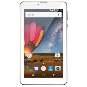 Tablet Multilaser M7 3G Plus NB272 Dourado com 8GB, Tela 7", Wi-Fi, Android 7.0, Dual Câmera, Single Chip e Processador Quad Core