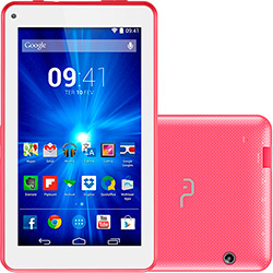 Tablet Multilaser M7-i NB192 8GB 3G Wi-Fi Tela 7" Android 4.4 Quad Core - Rosa