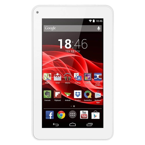 Tablet Multilaser M7s Branco Quad Core 7" 8GB Nb185