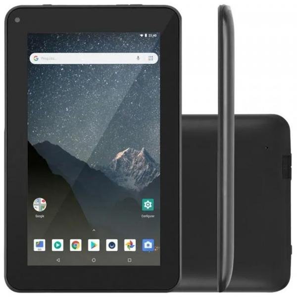 Tablet Multilaser M7S GO 16GB 7 Pol WiFi Quad Core Preto - NB316
