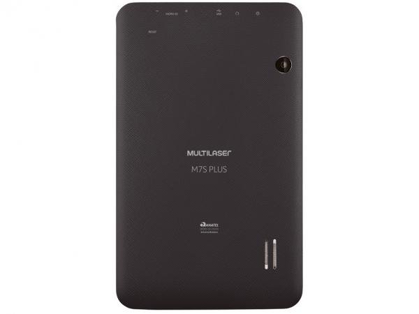 Tablet Multilaser M7S Plus 8GB 7 Wi-Fi - Android 7.0 Proc. Quad Core Câmera Integrada