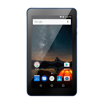 Tablet Multilaser M7S Plus Quad Core Câmera Wi-Fi 1 Gb de Ram Tela 7 Pol. Memória 8Gb Azul - NB274 NB274