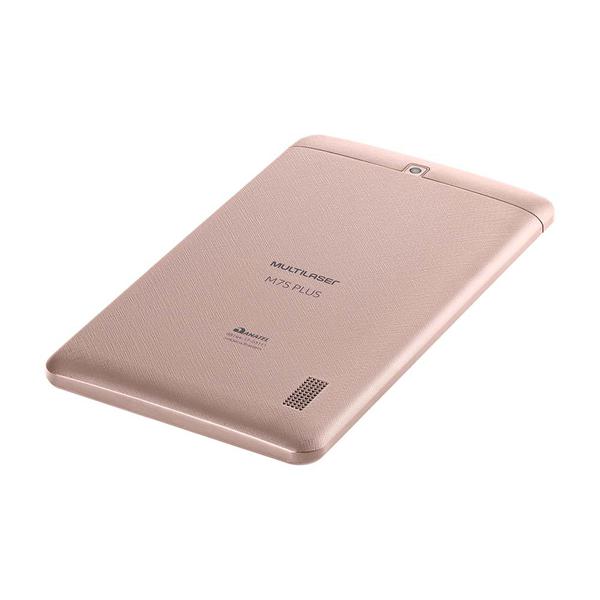 Tablet Multilaser M7S Plus Quad Core Câmera Wi-Fi 1 Gb de Ram Tela 7 Pol. Memória 8Gb Rosa - NB275