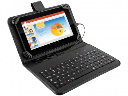 Tablet Multilaser M7S Preto com Teclado e Capa Quad Core And