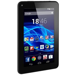 Tablet Multilaser M7S Preto Quad Core Android 4.4 7 Pol. 8Gb Dual Câmera-Multilaser-Nb184