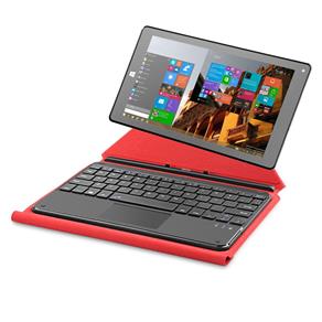 Tablet Multilaser M8W Híbrido com 16GB, Tela 8.9", Câmera de 2MP, Wi-Fi, Windows 10 e Processador Intel Quad Core - Preto/Vermelho