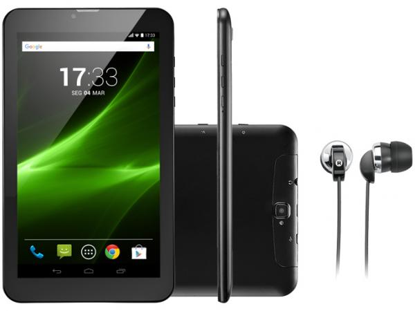 Tablet Multilaser M9 8GB 9” 3G Wi-Fi Android 7.0 - Quad Core com Câmera Integrada