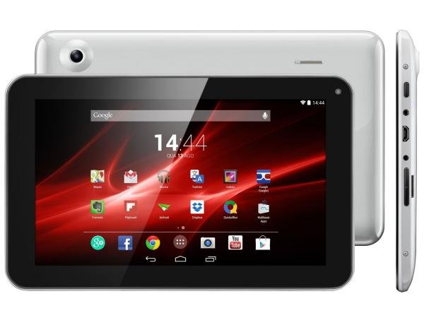 Tablet Multilaser M9 8GB 9” Wi-Fi Android 4.4 - Proc. Quad Core Câmera Integrada