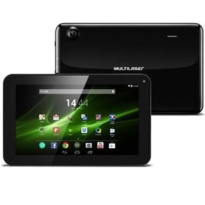 Tablet Multilaser M9 NB148 com Tela 9”, 8GB, 2 Câmeras, Wi-Fi, Suporte à Modem 3G, Android 4.4 e Processador Dual Core - Preto