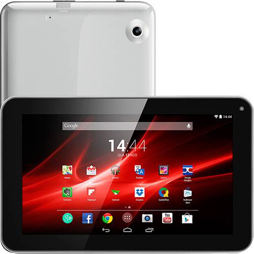 Tudo sobre 'Tablet Multilaser M9 NB173 Quad Core 8GB Tela 9" Android 4.4 - Cinza'