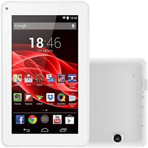 Tablet Multilaser Ml Supra 8Gb Wi-Fi Tela 7 Android 4.4 Quad Core Branco Nb200