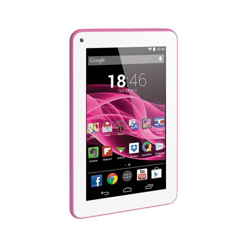 Tablet Multilaser Nb186 M7s 7quad Core 1.2ghz 4.4 Rosa