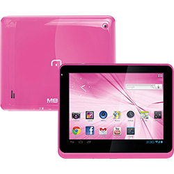 Tablet Multilaser PC M8 4GB Wi-fi Tela 8" Android 4.1 Processador Dual-core 1.6 GHz - Rosa