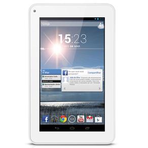 Tablet Multilaser Supra com Tela 7”, 8GB, Wi-Fi, Android 4.4, MP3, Processador Dual Core e Capa Protetora – Cinza
