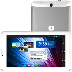Tablet Olivett Olipad 8GB Wi-fi + 3G Tela 7" Android 4.2 Processador Dual-core 1.0 GHz - Branco