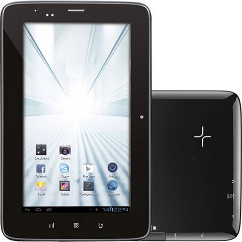 Tudo sobre 'Tablet PC M-PRO Multilaser NB032 Android 4.1 Tela de 7" Wi-Fi e 3G 4GB Preto'