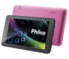 Tablet PH7PP Rosa com Android Philco - Bivolt