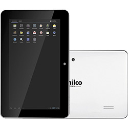 Tablet Philco 10.1A-P111A com Android 4.0 Wi-Fi Tela 10.1" Touchscreen Branco e Memória Interna 8GB