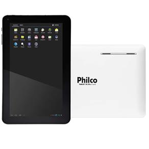 Tablet Philco 10.1B-B211A4.0 Branco com Tela 10.1", 8GB, Câmera 2MP, Entrada Micro USB, Saída Mini HDMI, Slot para Cartão, Wi-Fi e Android 4.0