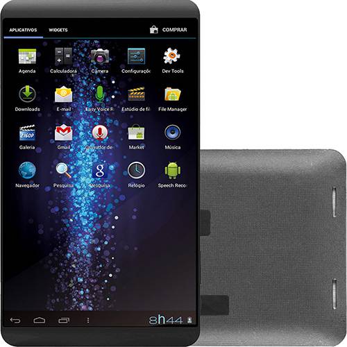 Tablet Philco 7A-P111A 8GB Wi-fi Tela 7" Android 4.0 Processador Cortex A8 1.0 GHz - Preto