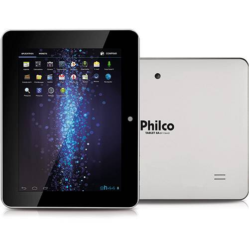 Tablet Philco 8A-B111A 8GB Wi-fi Tela 8" Android 4.0 Processador Cortex A8 1.0 GHz - Branco