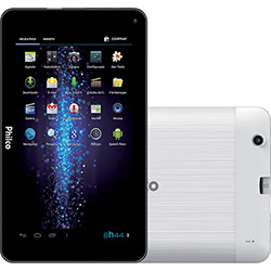 Tablet Philco com TV Digital 7ETV-B711A 8GB Wi-fi Tela 7" Android 4.2 Processador Cortex A7 Dual-core 1.0 GHz - Branco