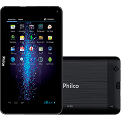 Tablet Philco com TV Digital 7ETV-P711A 8GB Wi-fi Tela 7" Android 4.2 Processador Cortex A7 Dual-core 1.0 GHz - Preto