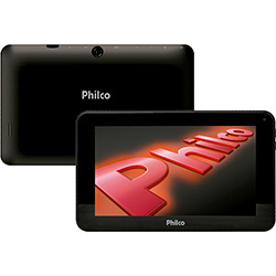 Tablet Philco com TV Digital PH7ITV-P711A4.2 8GB Wi-Fi Tela HD 7" Android 4.2 Processador Cortex A7 Dual-Core 1.2Ghz - Preto