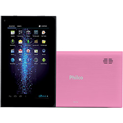 Tablet Philco PH7G-R211A 8GB Wi-fi Tela 7" Android 4.2 Processador Cortex A7 Dual-core 1.0 GHz - Rosa