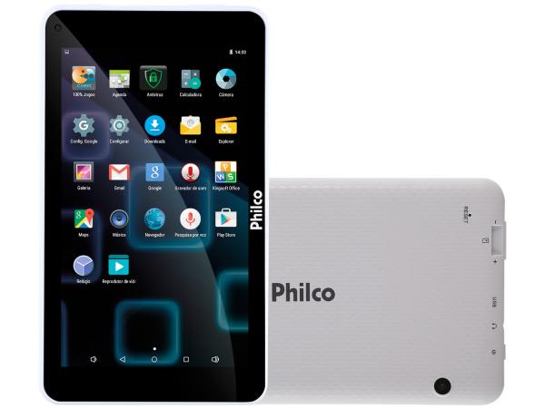 Tudo sobre 'Tablet Philco PTB7PAB 8GB 7” Wi-Fi Android 7.1 - Processador Quad Core Câmera Integrada'